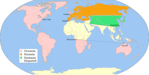 1984世界地図